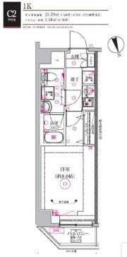 RELUXIA品川中延の間取り画像