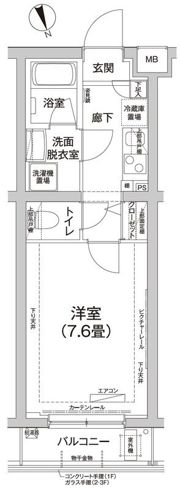 アイルエアポート羽田の間取り画像