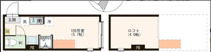 Emarie代田橋の間取り画像