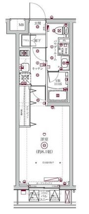 SPコート大森町の間取り画像