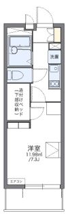 レオパレスOOHARAの間取り画像