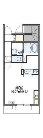 レオネクストフォンティーヌⅢの間取り画像