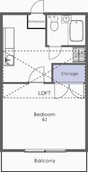 メゾン太陽Ⅱの間取り画像