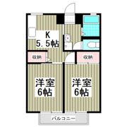 メゾンパストラルⅠの間取り画像