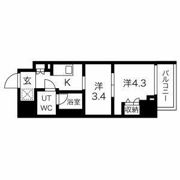 スパシエ蒲田グランドタワーの間取り画像