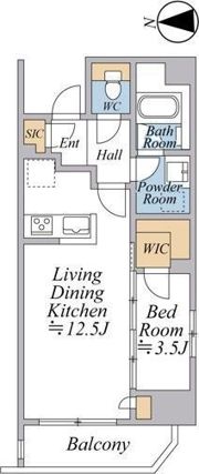 A-standard本郷三丁目の間取り画像