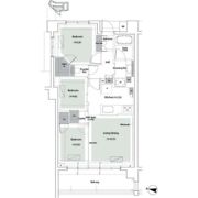 Brillia 宮前平 Hillsideの間取り画像