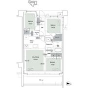 Brillia 宮前平 Hillsideの間取り画像