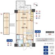 ZOOM飯田橋の間取り画像