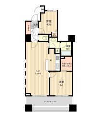 HF銀座レジデンスEASTの間取り画像