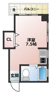 石井マンションBの間取り画像