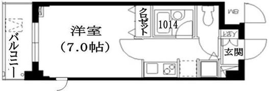ジョイシティ中野の間取り画像