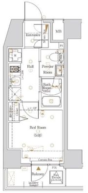 Log戸越の間取り画像