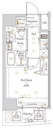 Log戸越の間取り画像
