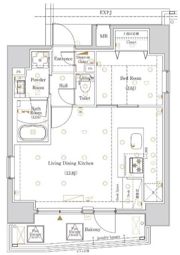 Log戸越の間取り画像