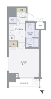 セジョリ目黒の間取り画像