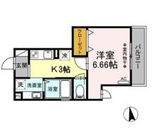 セレスティン三軒茶屋の間取り画像
