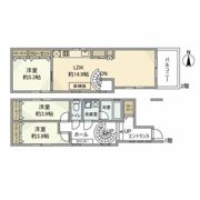 高円寺南戸建の間取り画像