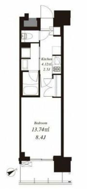 フレンシア浅草橋の間取り画像