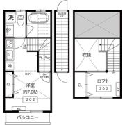 クークルブ久我山の間取り画像