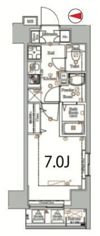 Log銀座東の間取り画像