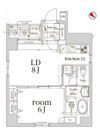 Log銀座東の間取り画像