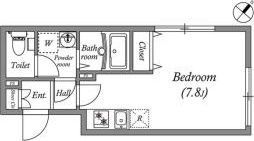 LEGALAND都立大学Ⅱの間取り画像