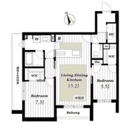 グランフォルトゥーナ久我山の間取り画像