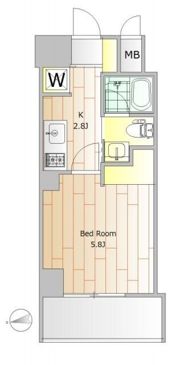旗の台アパートメントの間取り画像