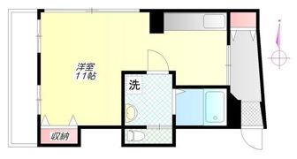 和か水マンションの間取り画像
