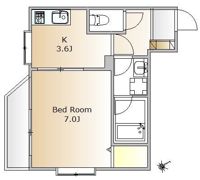 ラピスコート品川の間取り画像