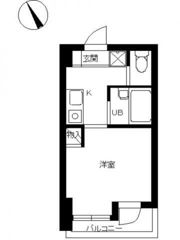 スカイコート文京本郷の間取り画像