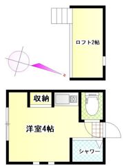 アーバンプレイス雑司が谷Aの間取り画像