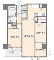 サンウッド大森山王三丁目の間取り画像