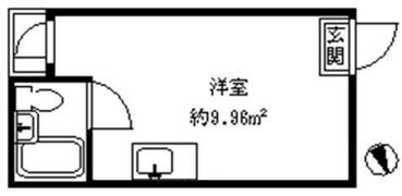 トップルーム新宿の間取り画像