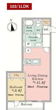 MOCXION KYODOの間取り画像