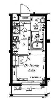 アークマーク目黒不動前 （禁煙）の間取り画像