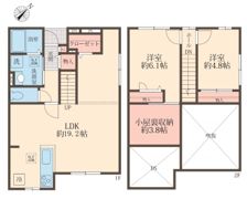 カーサクラーノの間取り画像
