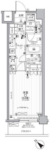 デュオステージ曳舟の間取り画像