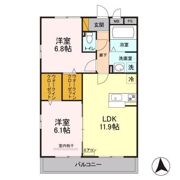 ロイヤルガーデンすみれ野 Aの間取り画像