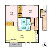 アモーレ Gの間取り画像