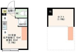 ハーモニーテラス桜台Ⅷの間取り画像