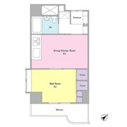 ヴィラ・ハーモニー目黒川の間取り画像