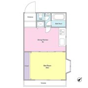 ヴィラ・ハーモニー目黒川の間取り画像