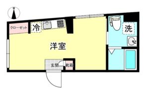 ロータス平和島Westの間取り画像
