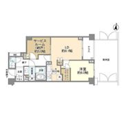 ブランズ弦巻二丁目の間取り画像