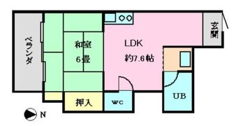 コスモピアビルの間取り画像