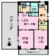 第7小崎ビルの間取り画像