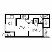 八代ハイツの間取り画像