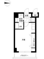 スカイコート両国壱番館の間取り画像